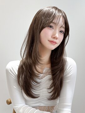 ロンドアンメゾン 原宿(Lond un Maison.) くびれヘア/アプリコットオレンジ/ハイライトカラー/レイヤー