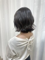 エミュ 天文館店(eMu) 顎下2センチボブ×グレージュ