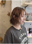 ゆるめボブパーマ