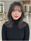 本八幡/顔周り/ブリーチなしカラー/前髪/白髪ぼかし/ハイライト