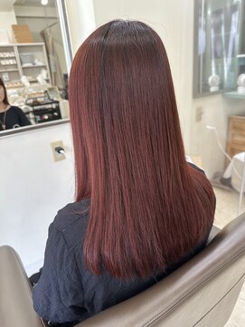 ヘアアンドネイル シーソー(Hair&Nail Seesaw) チェリーレッド
