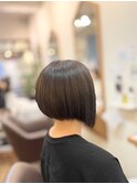 大人前下がりボブ丸みシルエット美髪【新百合ヶ丘ヘッドスパ】