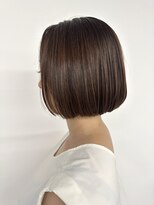 ノウハウ キョウト(KNOWHOW kyoto)&nbsp;ミニボブ/ストレート仕上げ/艶髪/美髪/ボブ/小顔カット