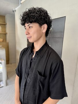 ヘアー アイス カンナ(HAIR ICI Canna) 無造作パーマ マッシュパーマ サーフカール 金山 / 井上