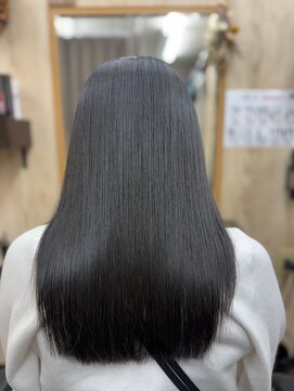 スムース(Smooth) パサつき改善ロング｜ツヤ特化縮毛矯正