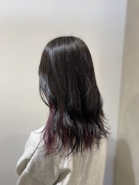 プレイアンドコー 日立店(pLAy&co) 暖色インナーカラー