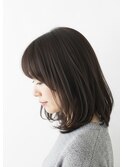 髪質改善縮毛矯正レイヤー艶髪40代50代ベージュ