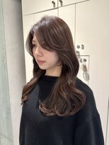 ノーレン 銀座(NOREN)&nbsp;暖色ブラウン/くびれヘア/顔まわりレイヤー
