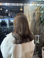ユニコヘア(unico hair)&nbsp;グレージュ×ミディアム