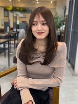 コート 表参道(Cote)&nbsp;美髪レイヤーカット／顔まわりレイヤー／ロングレイヤ 一/前髪