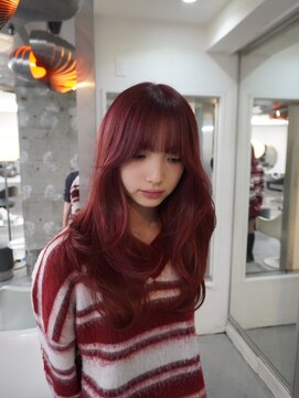 ヒメル(HML U/2A) 艶々深みレッドカラー/艶カラー