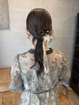 オムズ 大須店(OM's) リボンヘアアレンジ