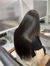 髪質改善ストレート ¥16000