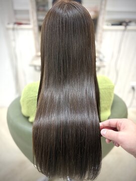 ルヴェール 北方店(LeVert) 髪質改善/オリーブベージュ/広がりコントロール