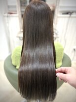 メゾンルヴェール 岐阜穂積(Maison LeVert) 髪質改善/オリーブベージュ/広がりコントロール