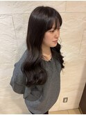 ダークブラウン/透明感ブラウン