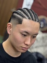 ラフカッターズZ 町田店 コーンロウ【町田/理容室/床屋/顔剃り/シェービング】