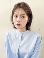 ファナ(fha-na)&nbsp;☆切りっぱなしボブ　韓国風ミディアムレイヤー☆イメチェン
