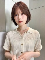 シンス 銀座(since) ショートボブ/丸みボブ/小顔ショート/顔周りカット/似合わせ