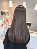 【肌までキレイに魅せます】カット+ルミシャスカラー+髪質改善