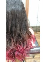 リアム ヘアアンドメイク(liam hair and make)&nbsp;ピンクグラデーション