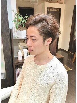 オムヘアーバイグルーマーズ(HOMME HAIR by GROOMER/S) ハイトーン.透明感,外国人風カラー.Hommehair2nd櫻井