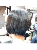 【ＣＡＮ】大人女子におすすめ！前下がりグラデーションボブ