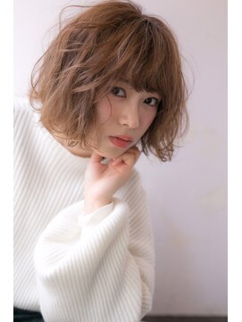 ヘアーアンドファッションシオミエイチ (hair＆fashion shiomi H) ミルクティーベージュ