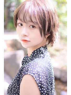 メイズ(MAZE) 【メイズ東中野・鍛原志行】シースルーバングの小顔ショート