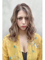 クーエフー(coo et fuu)&nbsp;フリンジウェーブのミディアムにハイライト♪藤沢