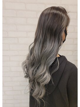 ビス ヘア アンド ビューティー 西新井店(Vis Hair＆Beauty) ハイトーン×グラデーションカラー/バレイヤージュ/大人かわいい