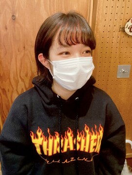 エイトウラワ 浦和店(EIGHT urawa) 【EIGHT浦和】ピンク前髪インナーカラー