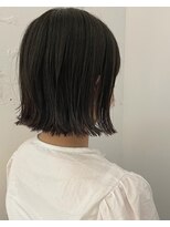 カウチ 板橋本町店(kauti)&nbsp;ぱつっと切りっぱなしボブ