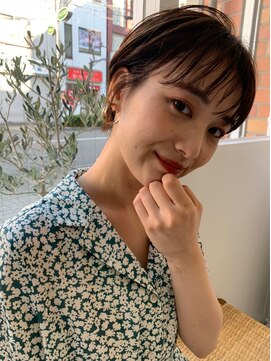 サロンド ハル 国分寺店(salon de HALU) 切りっぱなし小顔ハンサムマニッシュショート[国分寺/国分寺駅]