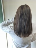 20代30代ハイライトバレイヤージュブリーチ立体感透け感