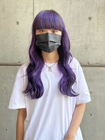 ヘアーデザイン アルエ(HAIR×design ARUE) パープルインナーカラー