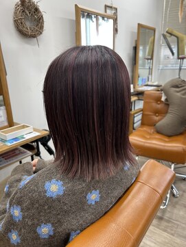 ルチナ 秦野(Lucina) ハイライト/グラデーション/モーヴピンク