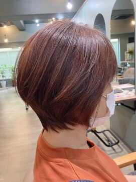 アリーマーケットリル(ALLEY MARKET lil) ひし形シルエット×大人ショートボブ