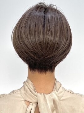 プルーヴ 秋葉原(prove) 30代40代大人女性/前髪なしショートボブ/ショートヘア/髪質改善