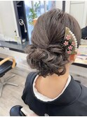 【札幌 着付け 留袖 ヘアセット 50代 結婚式 】fujiya