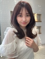 アイヴィー(IVY)&nbsp;ラベンダーベージュくびれヘア【肥田亜沙美】