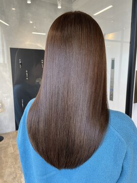 サロウィン 池袋(SALOWIN) 髪質改善 × ブリーチなしブラウンベージュ　#005