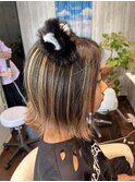 外ハネショート