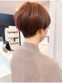 福山caary小顔補正立体カット刈り上げショートか20代30代40代