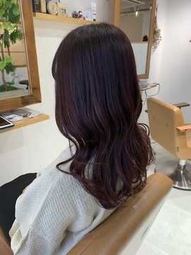 リリィ ヘアデザイン(LiLy hair design) Lilyhairdesign・【韓国ヘア】レッドブラウン
