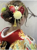 【Link】ゆるふわアップアレンジ/着付/ヘアアップアレンジ