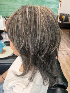 ワンバイワン(ONE BY ONE) フルブリーチからハイライトにチェンジ