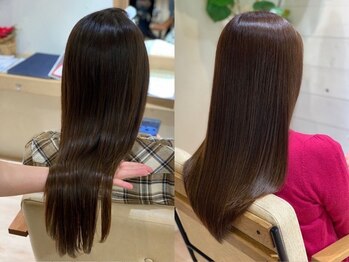 エミュー 上大岡店(emue)の写真/<最新Mトリートメント>指通り滑らかな髪へ*お悩みを解決!本格髪質改善*[上大岡/髪質改善/縮毛矯正/学割U24]
