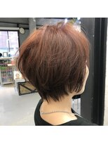 マルフェ 天王寺(marfe) オレンジベージュオレンジブラウンカシスオレンジショートカット