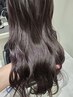カット＋ブリーチなしダブルカラー＋選べるトリートメント￥19800